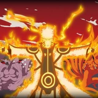 Naruto Tailed Beast Mode wallpaper