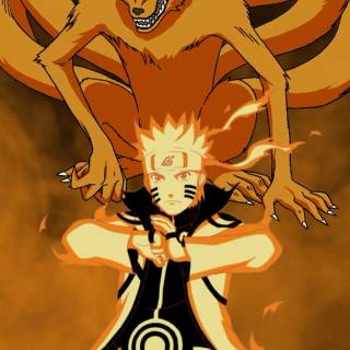 Naruto Tailed Beast Mode wallpaper