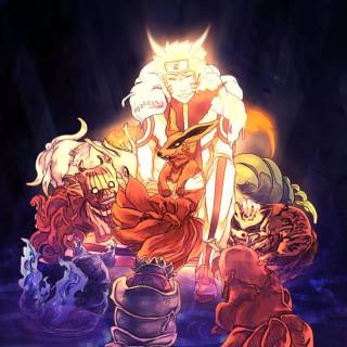 Naruto Tailed Beast Mode wallpaper