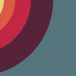 Simple retro wallpaper