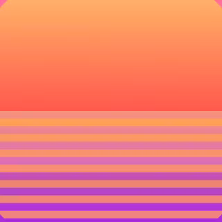 Simple retro wallpaper