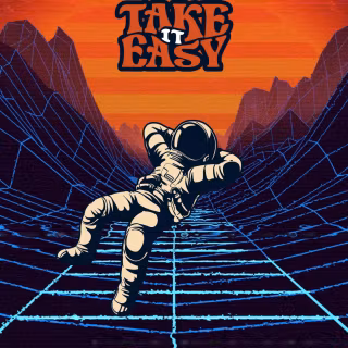 Simple retro wallpaper