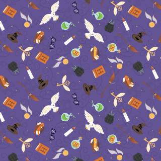 Harry Potter pattern wallpaper