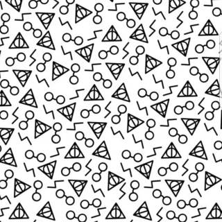 Harry Potter pattern wallpaper