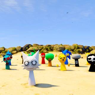 Sprunki Wenda wallpaper