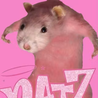 Preppy rat wallpaper
