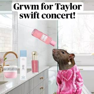 Preppy rat wallpaper