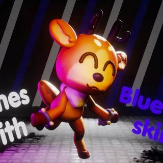 Dandy's World Rudie wallpaper