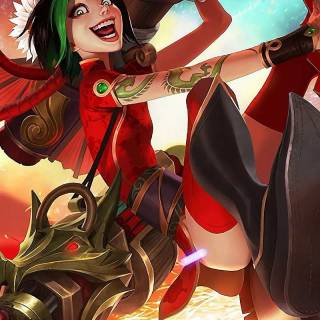 Jinx 4k phone wallpaper