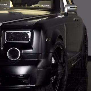 Black Rolls Royce Mansory wallpaper