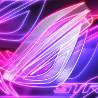 Neon ROG wallpaper