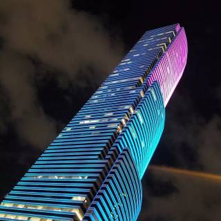 Miami city phone wallpaper