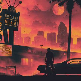 Miami city 4k wallpaper