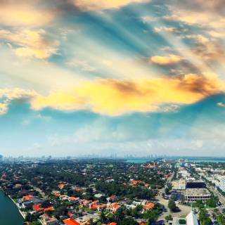 Miami city 4k wallpaper