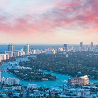 Miami city 4k wallpaper