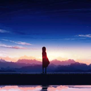 Animated sunset 4k wallpaper