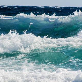 Ocean wave 4k wallpaper