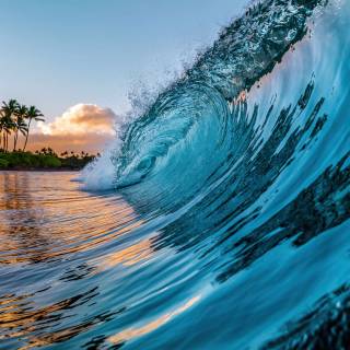 Ocean wave 4k wallpaper