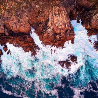 Ocean wave 4k wallpaper