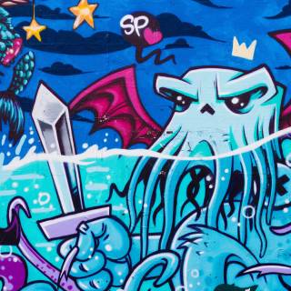 Street art 4k wallpaper