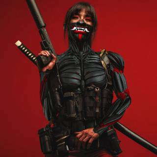 Cyberpunk red 4k wallpaper