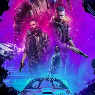 Phone 4k Cyberpunk wallpaper