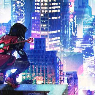 Cyberpunk red 4k wallpaper