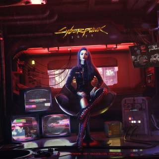 Cyberpunk red 4k wallpaper