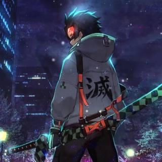 Demon King Tanjiro 4k wallpaper