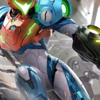 Metroid Prime phone wallpaper