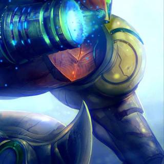 Metroid Prime phone wallpaper
