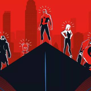 Spider-Man Into The Spider Verse 4k laptop wallpaper