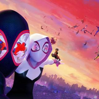 Spider-Man Into The Spider Verse 4k laptop wallpaper