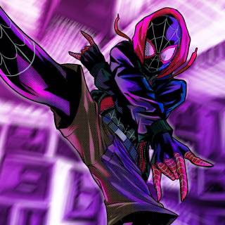 Spider-Man Into The Spider Verse 4k laptop wallpaper