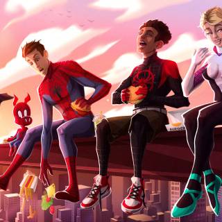 Spider-Man Into The Spider Verse 4k laptop wallpaper