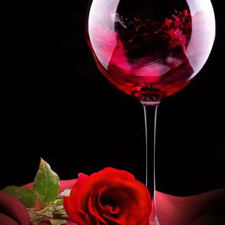 Rose wine wallpaper