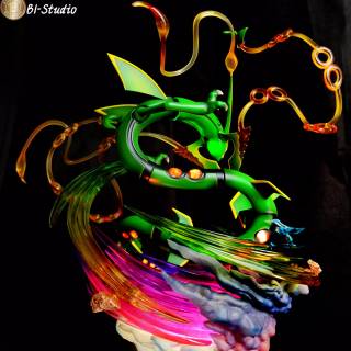 Mega Rayquaza vs Slifer The Sky Dragon wallpaper