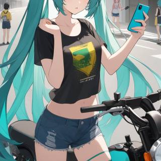 Brazilian Miku wallpaper