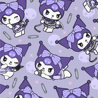 Halloween Hello Kitty friends wallpaper