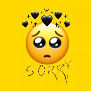 Sorry Emoji wallpaper