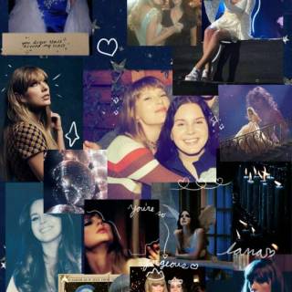 Taylor Swift x Lana Del Rey wallpaper