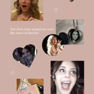 Taylor Swift x Lana Del Rey wallpaper