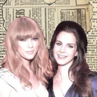 Taylor Swift x Lana Del Rey wallpaper