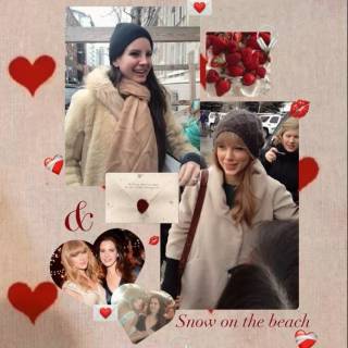 Taylor Swift x Lana Del Rey wallpaper