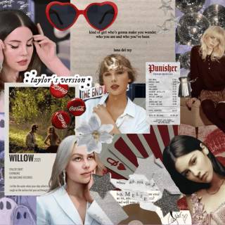 Taylor Swift x Lana Del Rey wallpaper