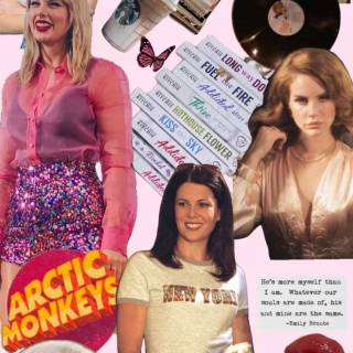 Taylor Swift x Lana Del Rey wallpaper