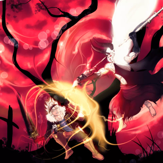 Black Clover Asta vs Lucifero wallpaper