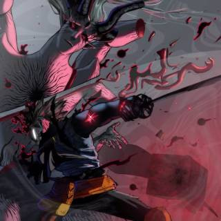 Black Clover Asta vs Lucifero wallpaper