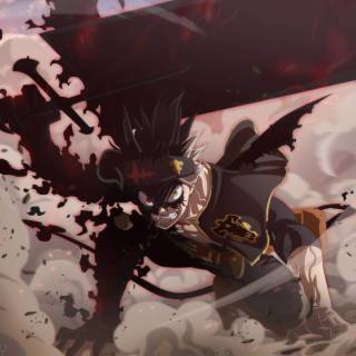 Black Clover Asta vs Lucifero wallpaper