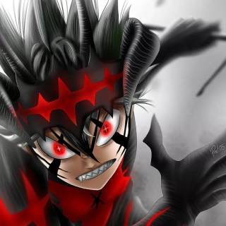 Black Clover Asta vs Lucifero wallpaper